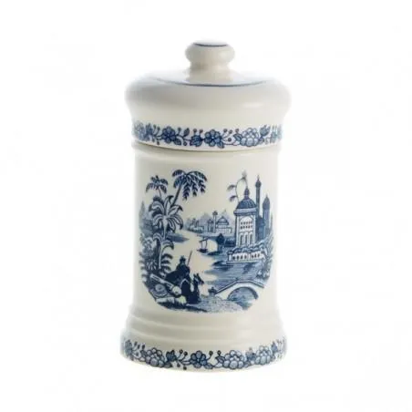 Tarro botica pequeño azul