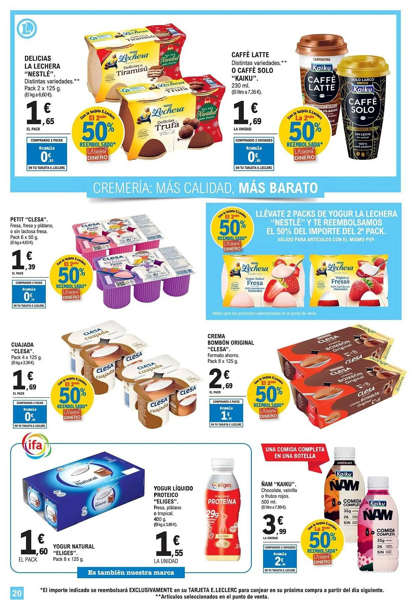 Catálogo de Catálogo E.Leclerc 7 de enero al 25 de enero 2026 - Página 20