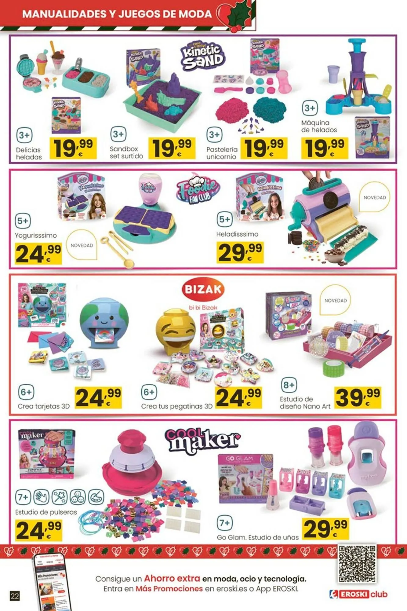 Catálogo de Folleto Eroski 6 de noviembre al 6 de enero 2026 - Página 22