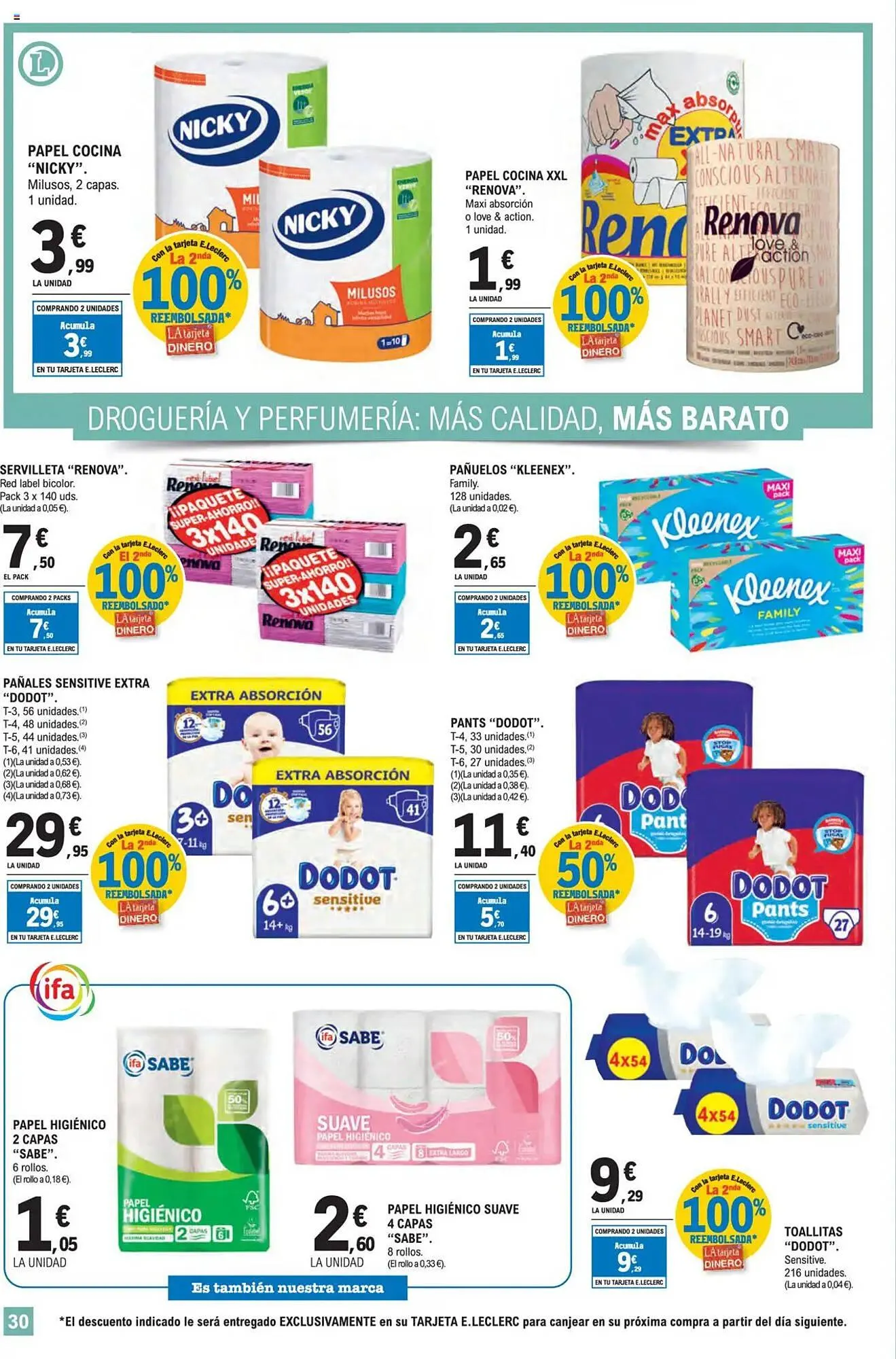 Catálogo de Folleto E.Leclerc 4 de junio al 15 de junio 2025 - Página 30