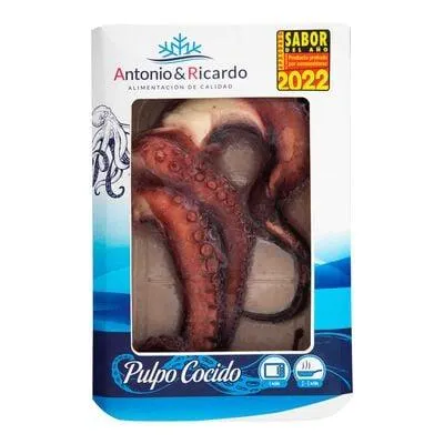 Patas de pulpo cocido Antonio y Ricardo 250g