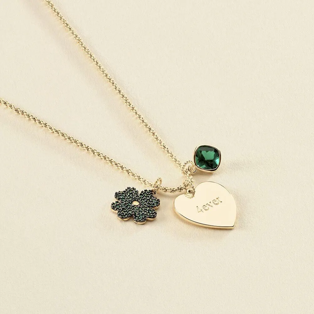 Colgante 4EVER - Dorado