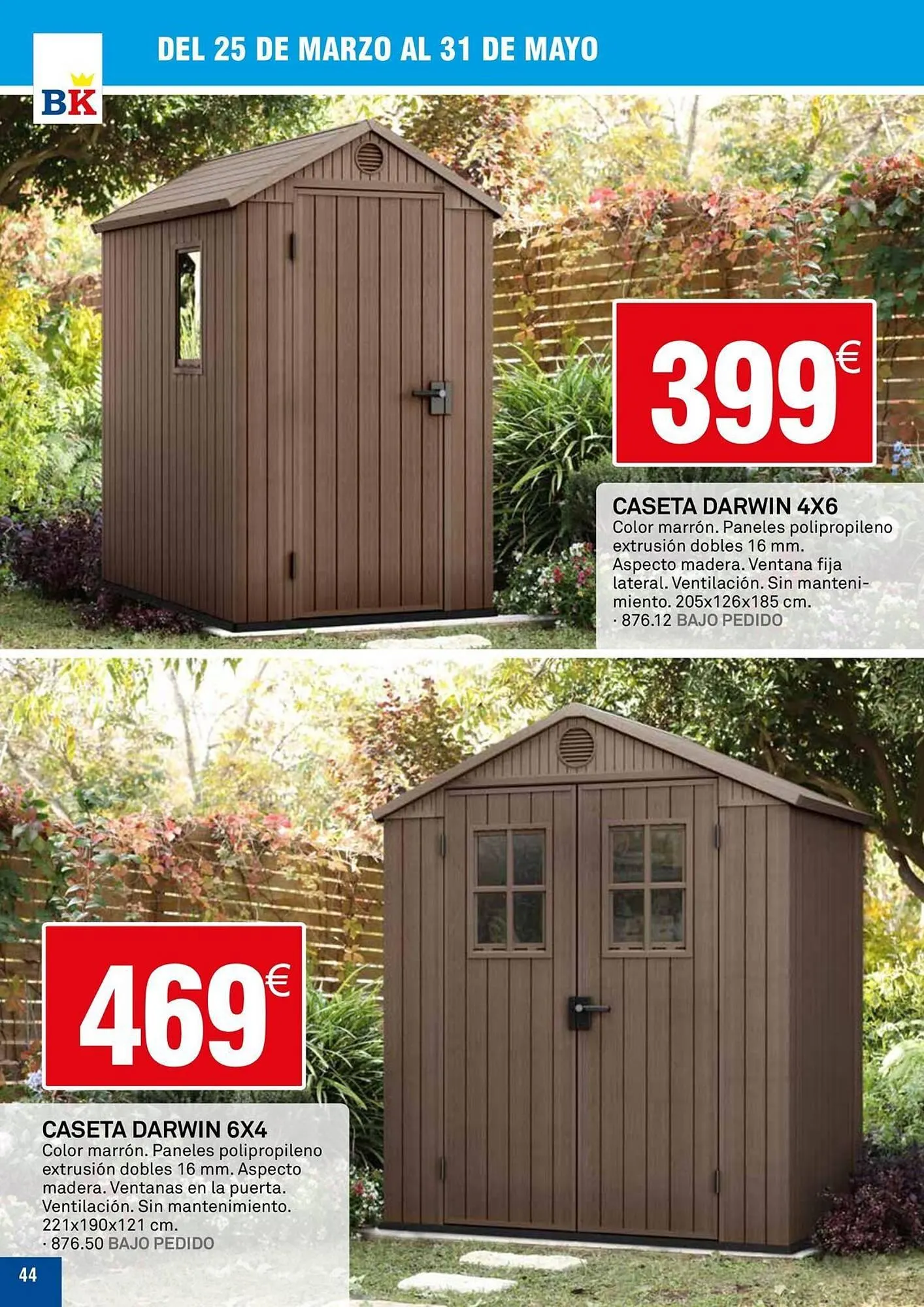 Catálogo de Catálogo Bricoking 25 de marzo al 31 de mayo 2026 - Página 44