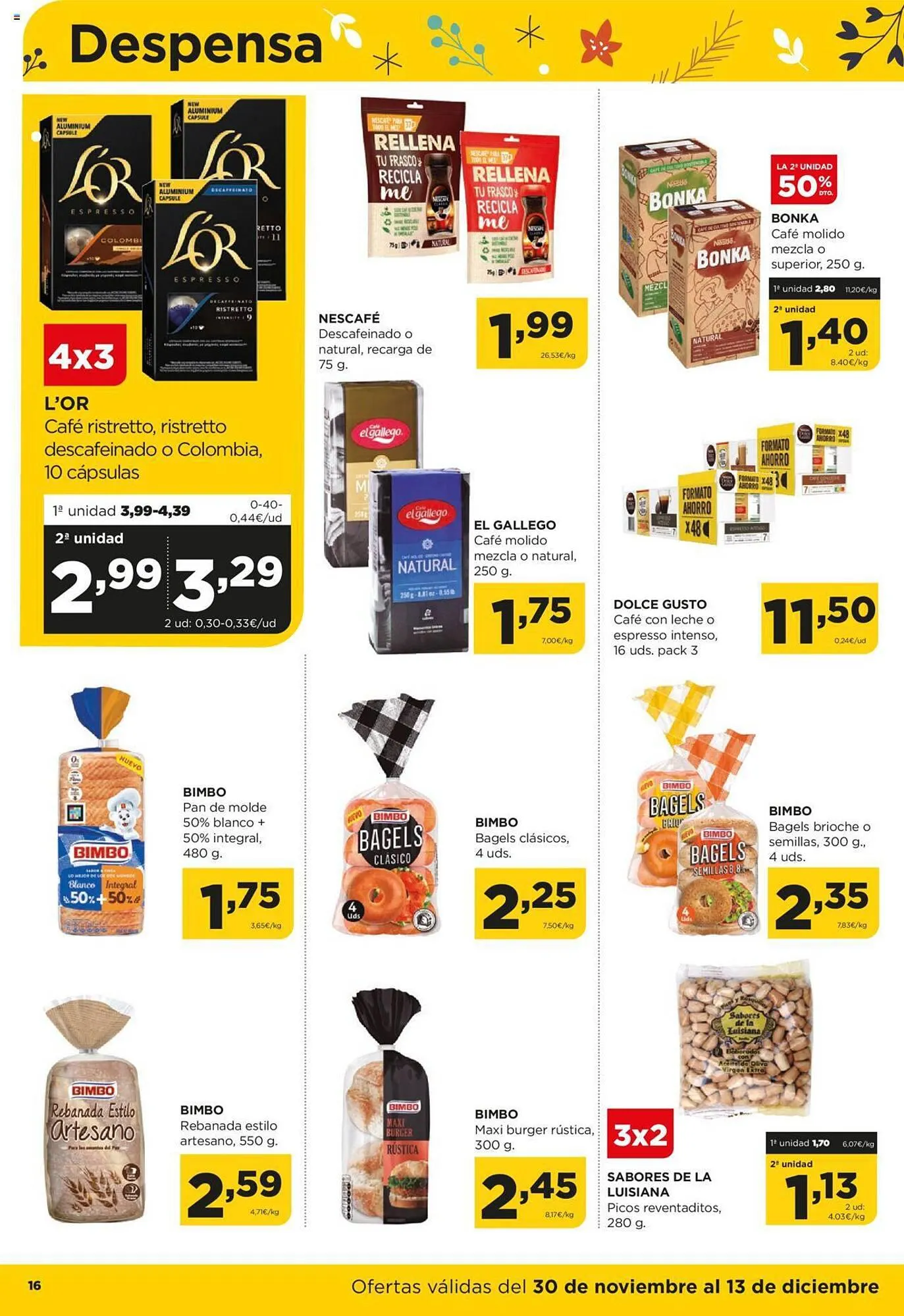 Catálogo de Folleto Alimerka 30 de noviembre al 13 de diciembre 2023 - Página 16