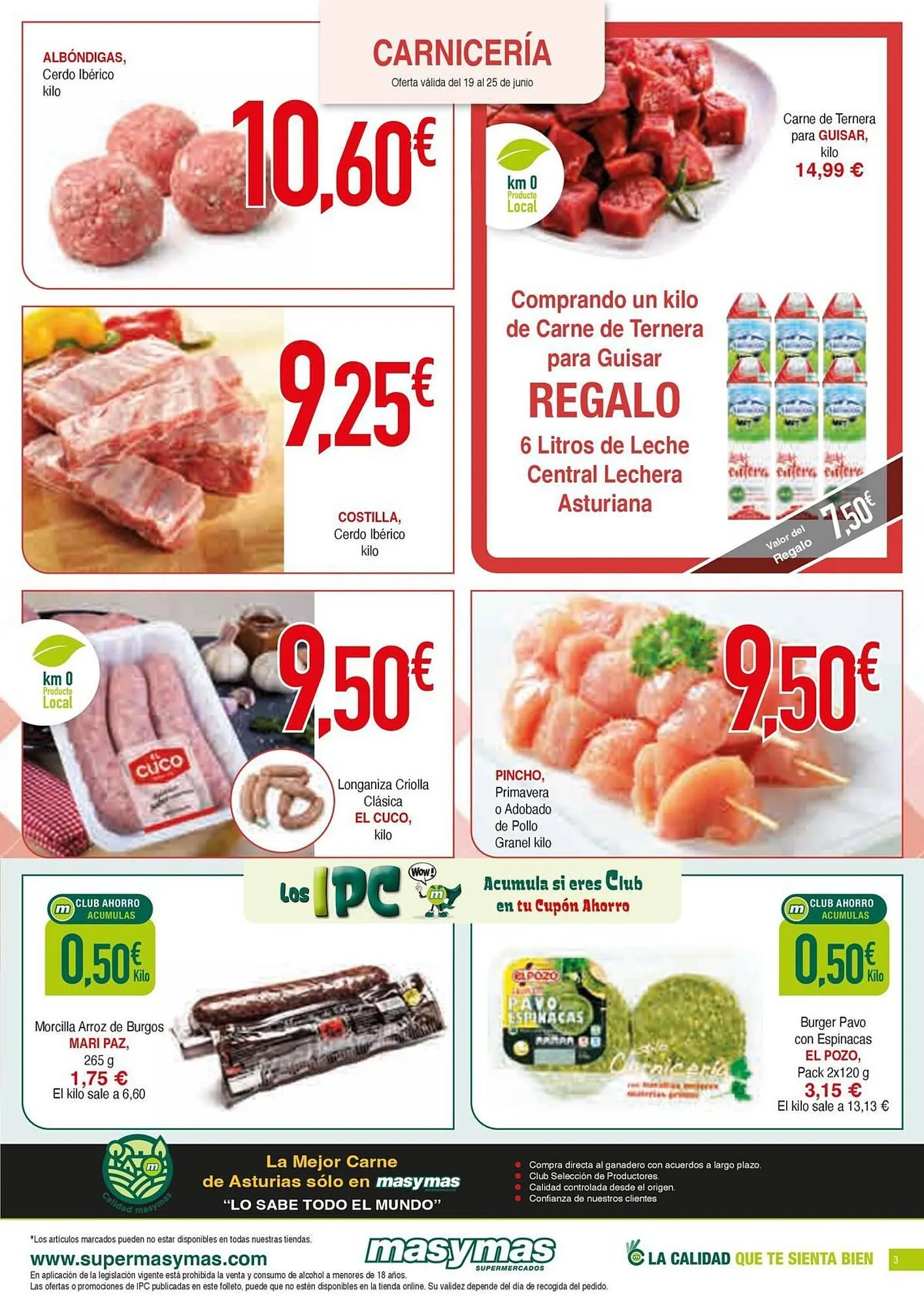 Catálogo de Folleto Masymas 19 de junio al 25 de junio 2025 - Página 3