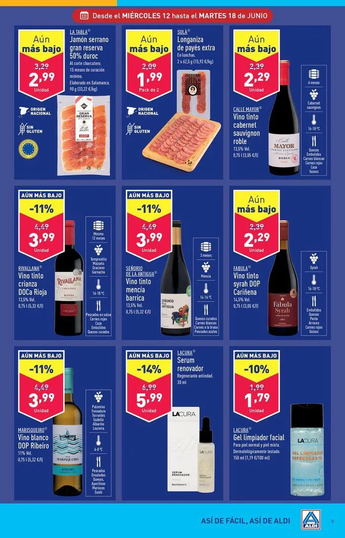 Catálogo de ¡Así de fácil, así de Aldi! 12 de junio al 18 de junio 2024 - Página 9