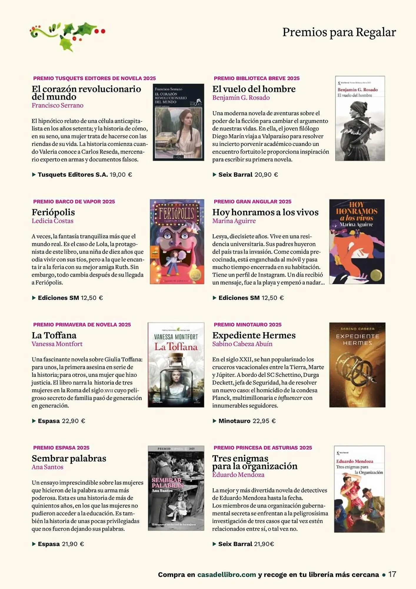 Catálogo de Catálogo Casa del Libro 19 de noviembre al 31 de enero 2026 - Página 17