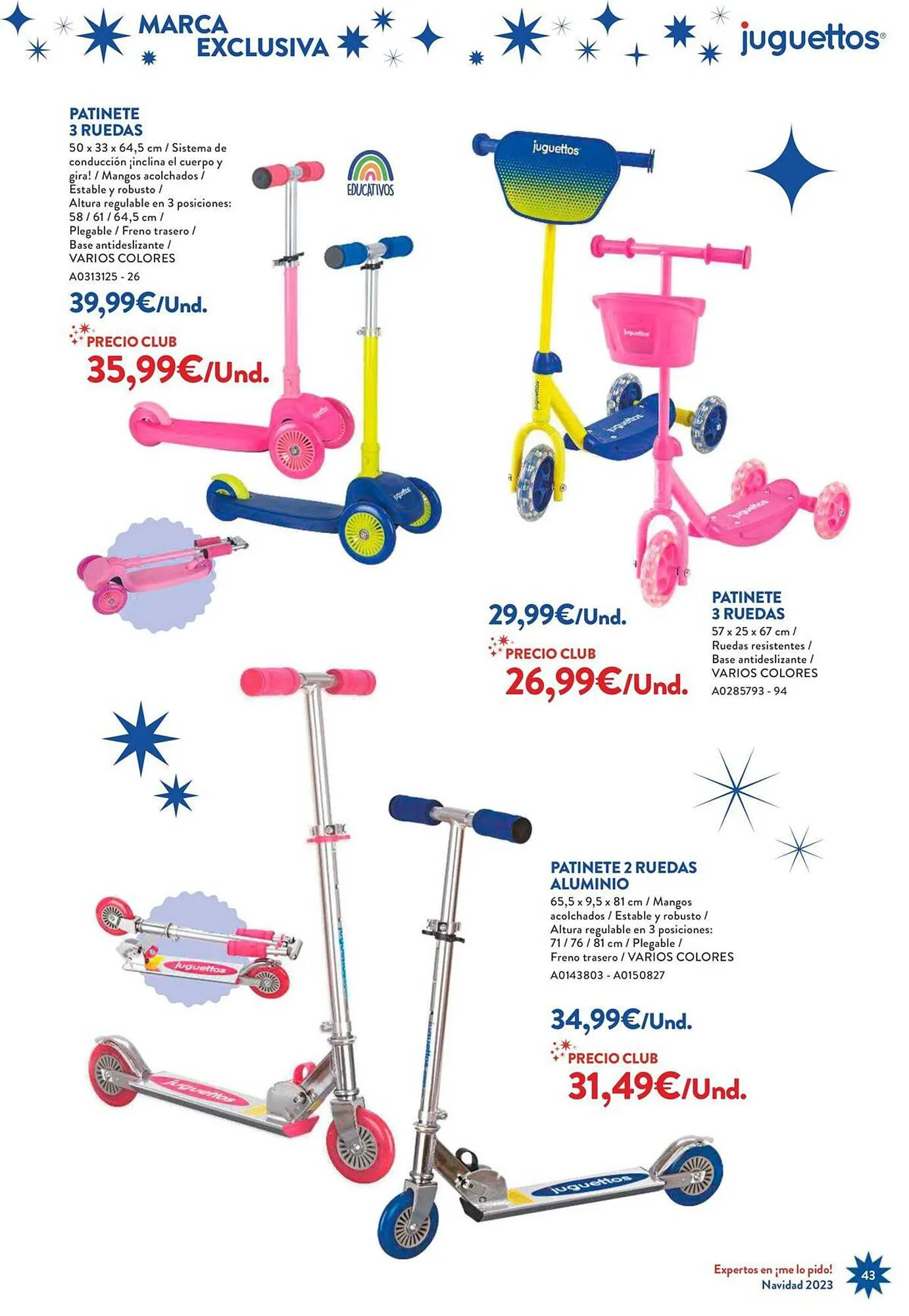 Catálogo de Folleto Juguettos 6 de noviembre al 24 de diciembre 2023 - Página 43