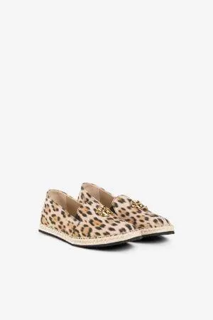Alpargatas Mirror Snake con estampado Jaguar