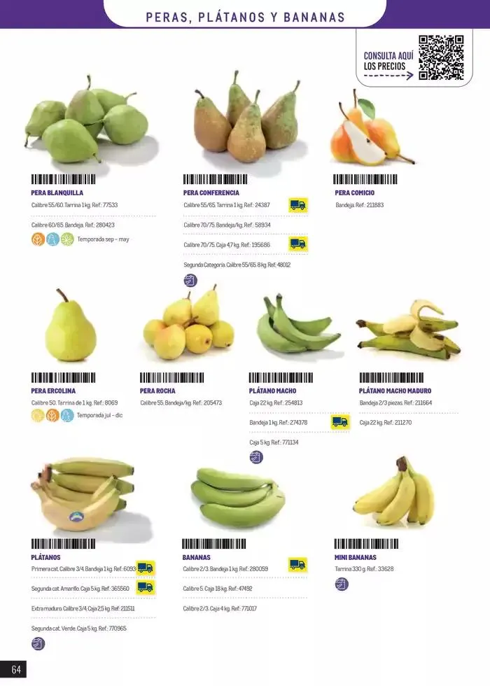 Catálogo de Frutas y verduras 8 de enero al 30 de junio 2025 - Página 64