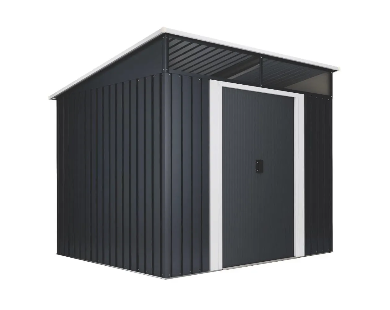 Caseta metálica jardín 4,6m2 - Espesor 0,30mm resistente - Tragaluz