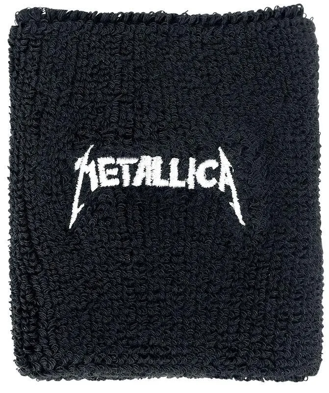 "Logo - Wristband" Muñequera Negro de Metallica