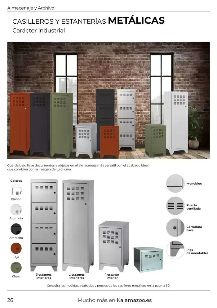 Catálogo de Mobiliario de Oficina 27 de marzo al 31 de diciembre 2025 - Página 26
