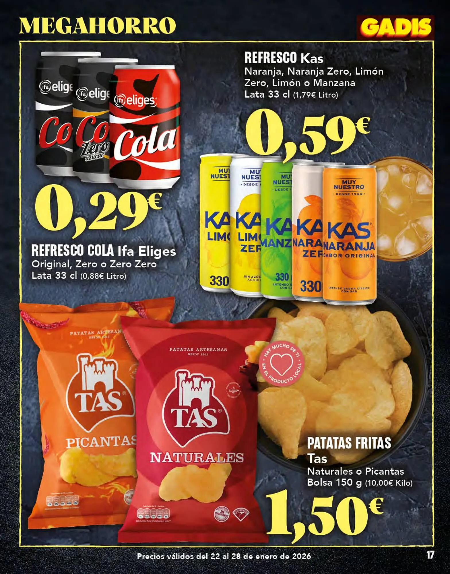 Catálogo de Folleto Gadis 22 de enero al 28 de enero 2026 - Página 17