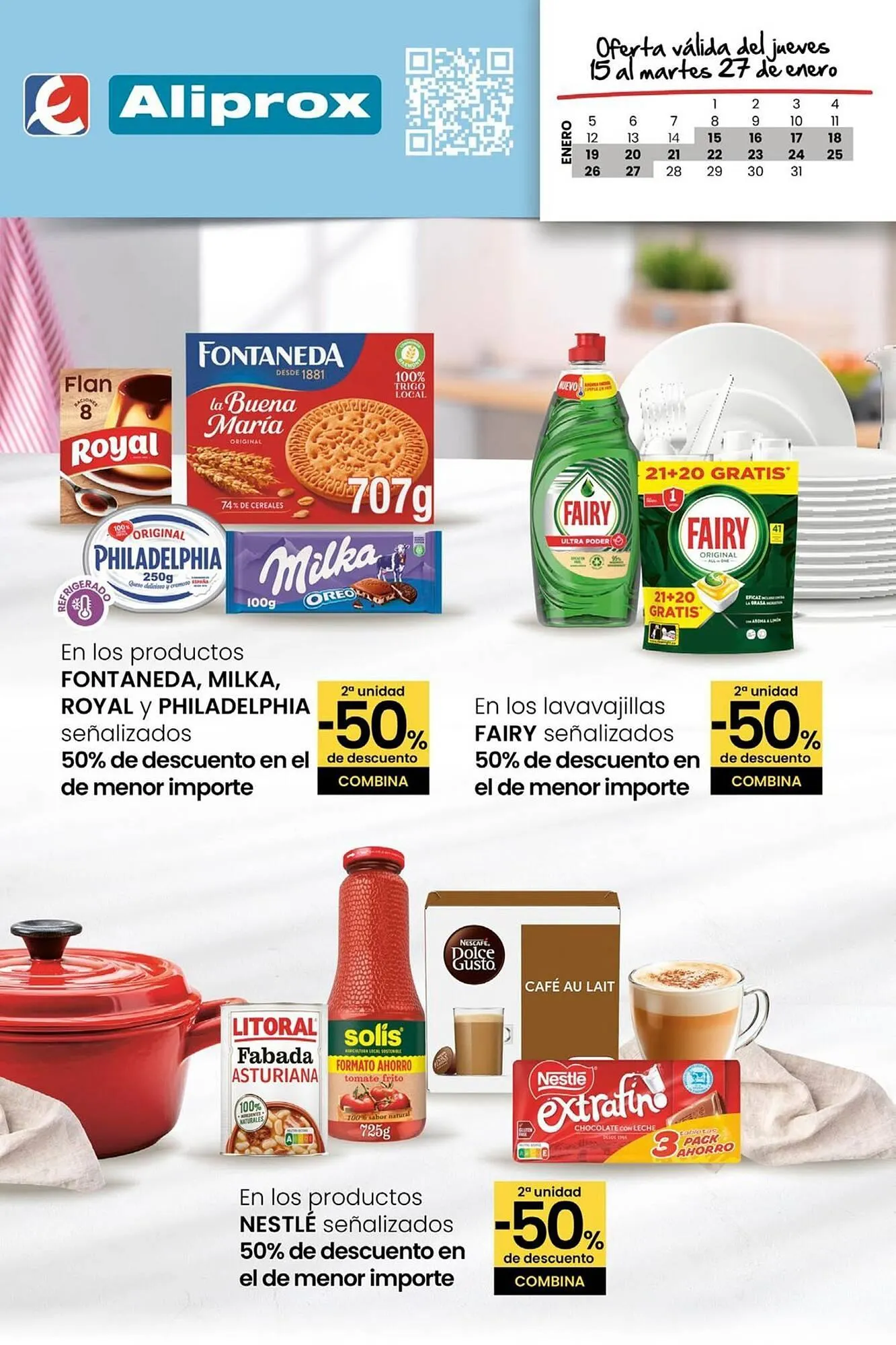 Catálogo de Folleto Eroski 15 de enero al 27 de enero 2026 - Página 1