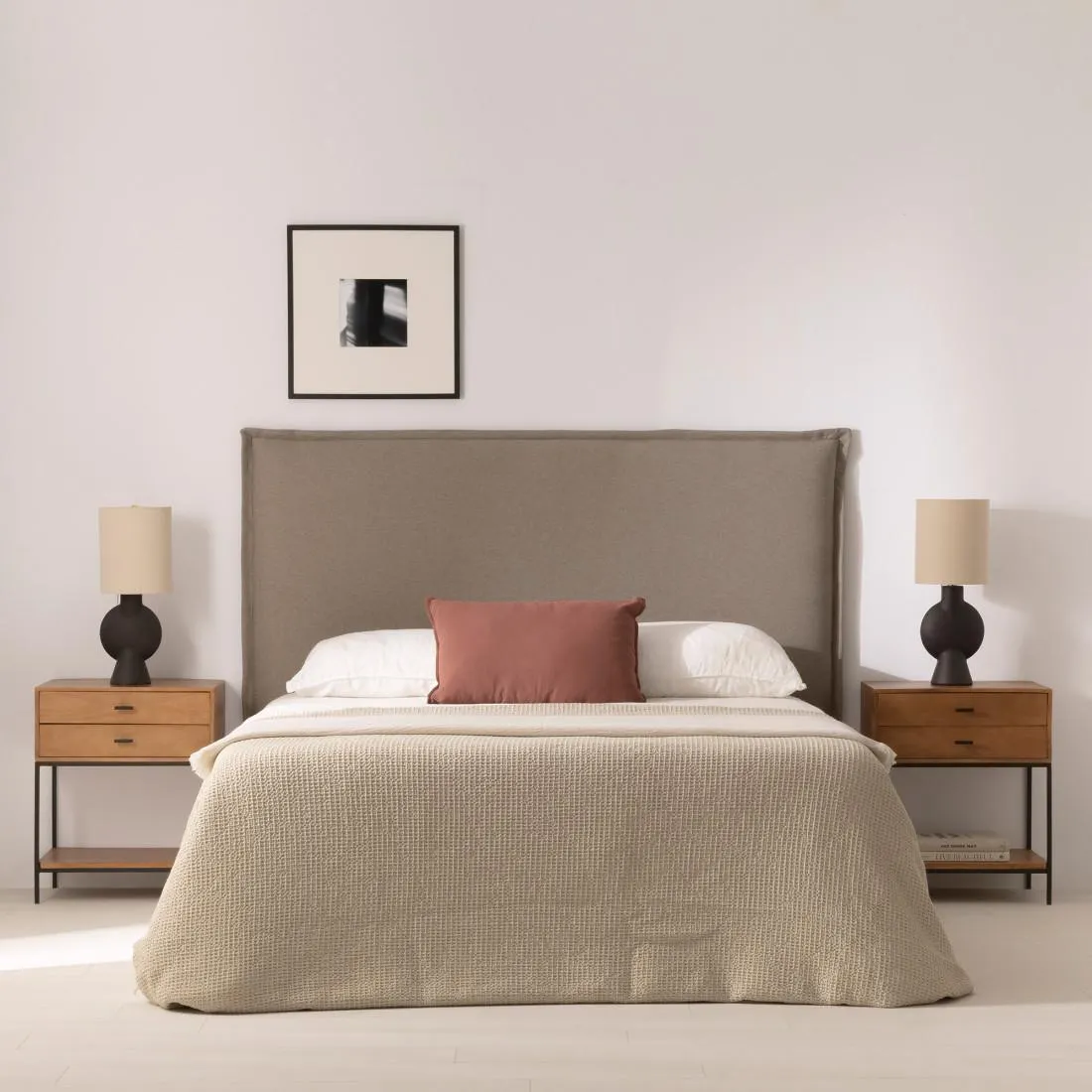 Cabecero tapizado personalizable