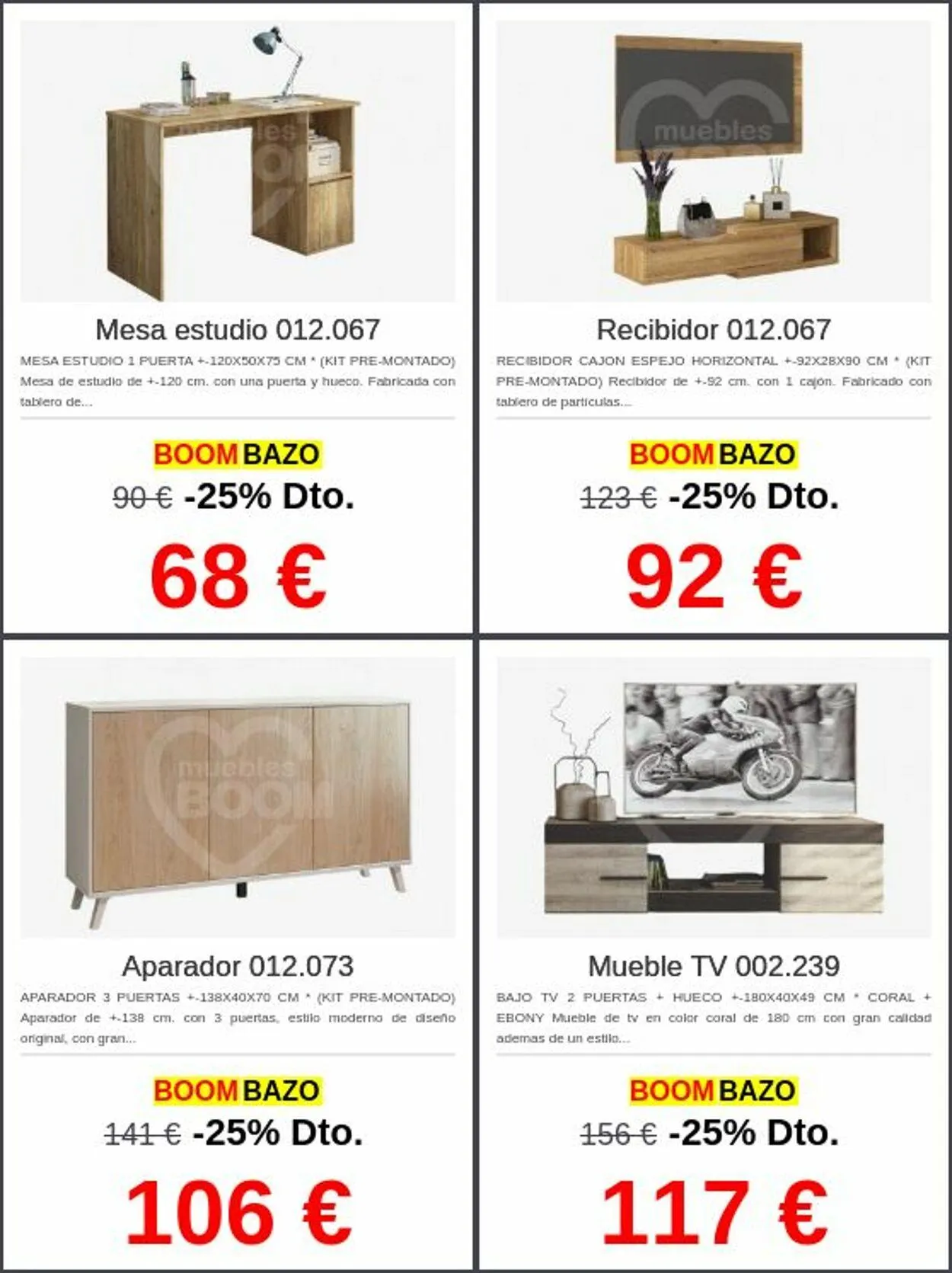 Catálogo de Muebles BOOM Oferta actual 7 de julio al 16 de julio 2025 - Página 3