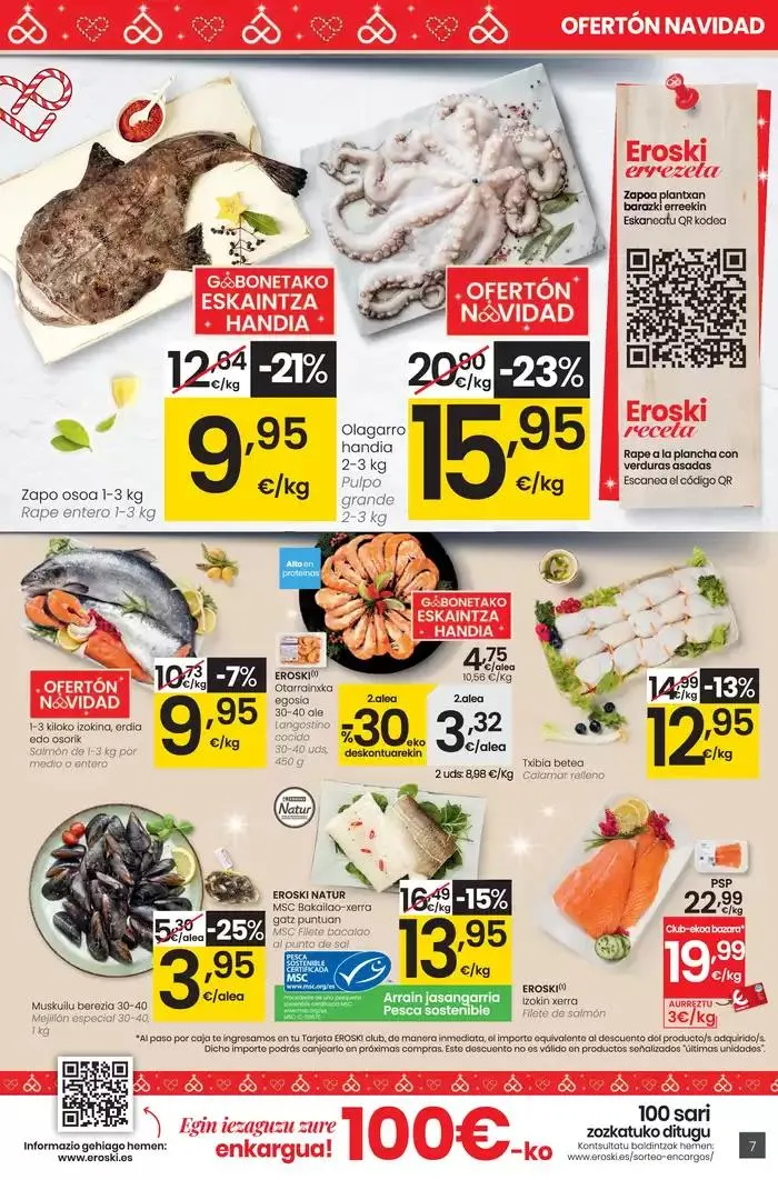 Catálogo de Gabonetako eskaintza handi SUPERMERKATUAK EROSKI CENTER 28 de noviembre al 17 de diciembre 2024 - Página 7