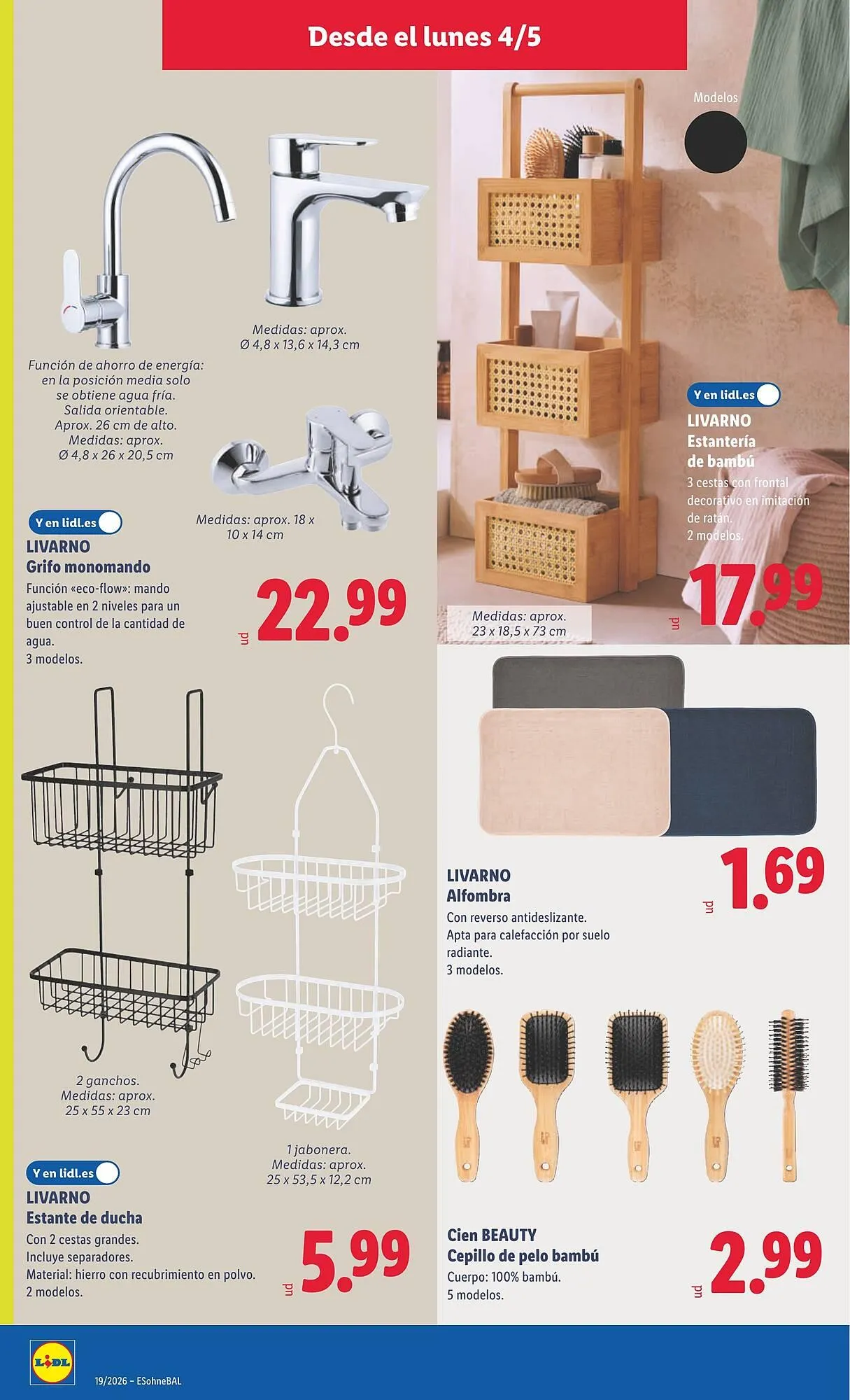 Catálogo de Catálogo Lidl 4 de mayo al 10 de mayo 2026 - Página 12