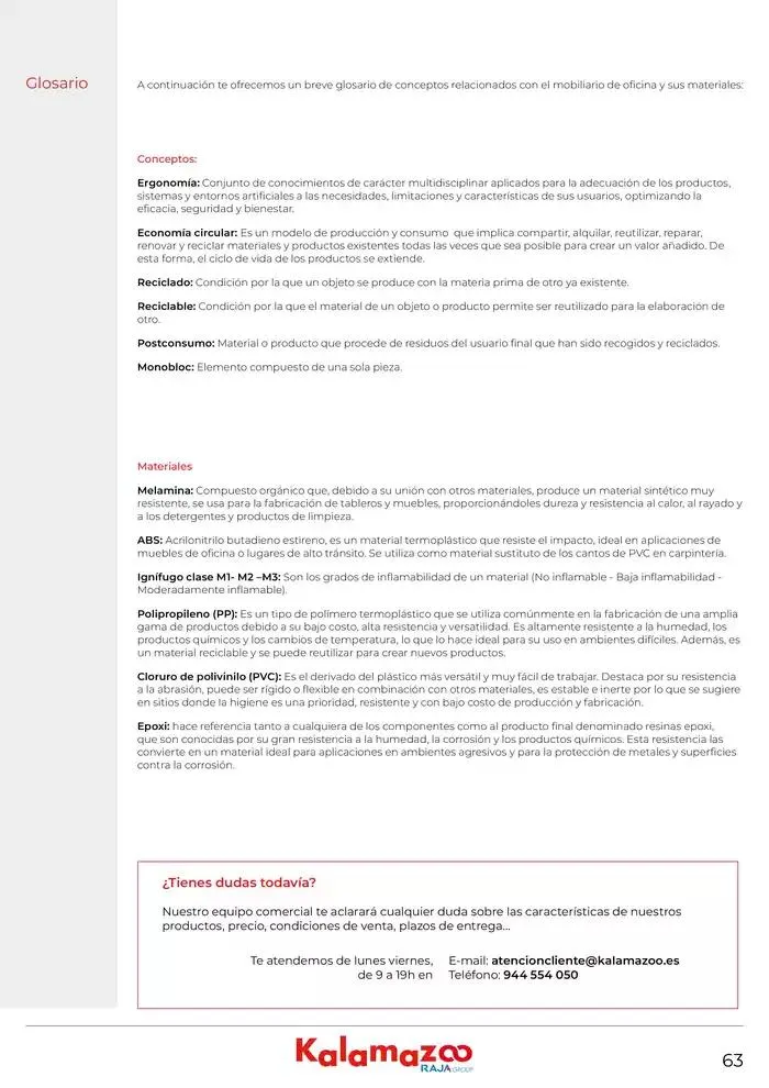 Catálogo de Mobiliario de Oficina 27 de marzo al 31 de diciembre 2025 - Página 63