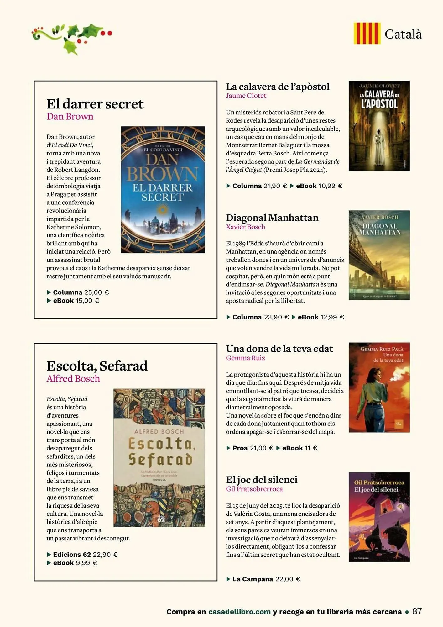 Catálogo de Catálogo Casa del Libro 19 de noviembre al 31 de enero 2026 - Página 87