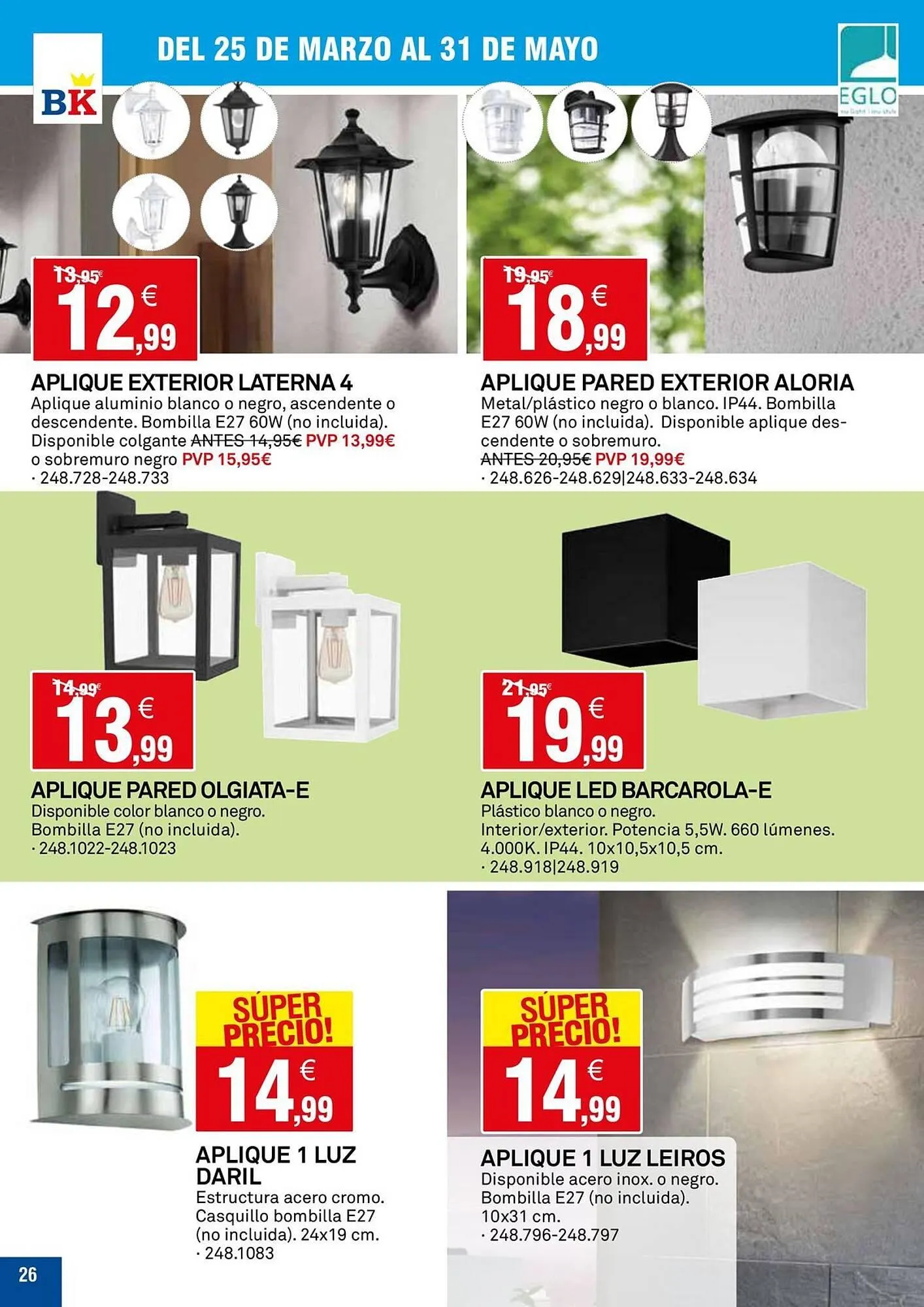 Catálogo de Catálogo Bricoking 25 de marzo al 31 de mayo 2026 - Página 26