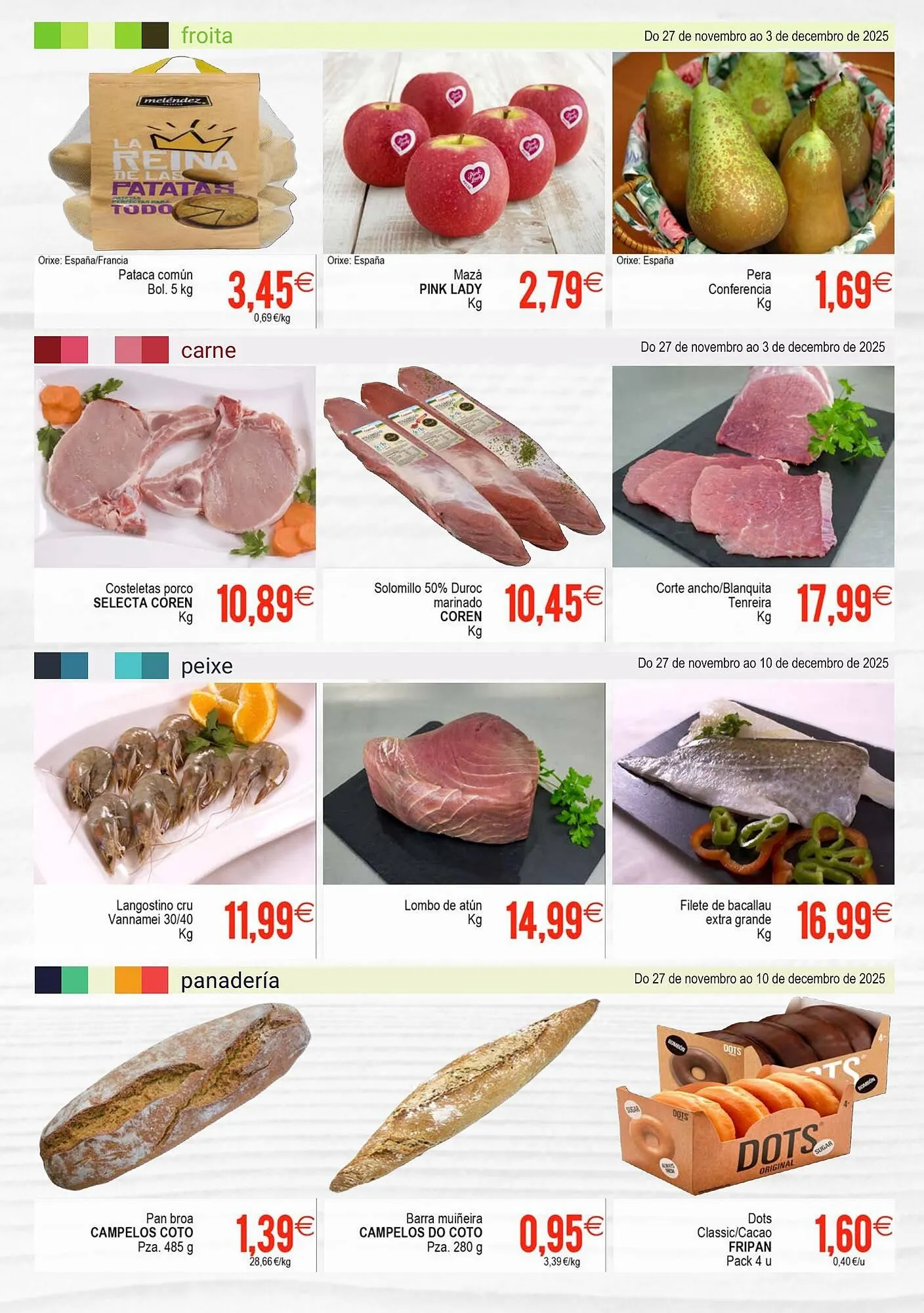 Catálogo de Folleto Plenus Supermercados 27 de noviembre al 10 de diciembre 2025 - Página 2