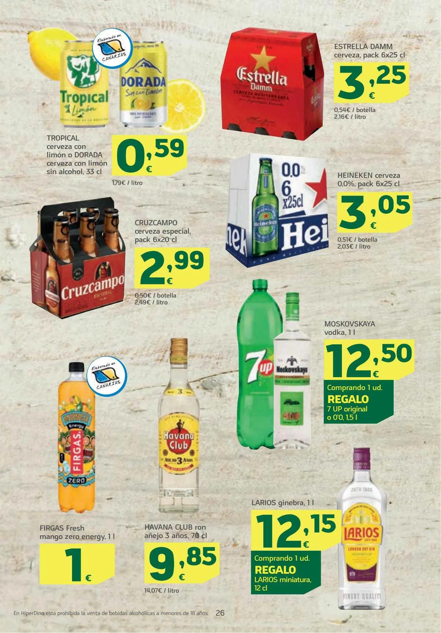 Catálogo de HiperDino Folleto 4 de septiembre al 8 de septiembre 2023 - Página 26