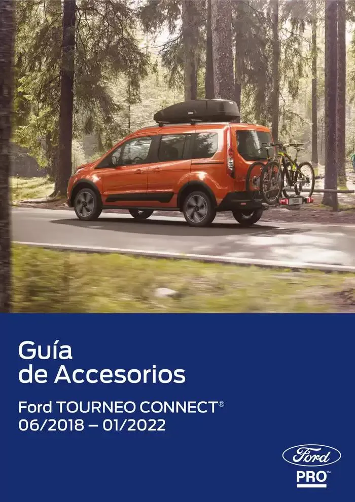 Catálogo de Ford de accesorios Tourneo Connect 13 de noviembre al 13 de noviembre 2025 - Página 1