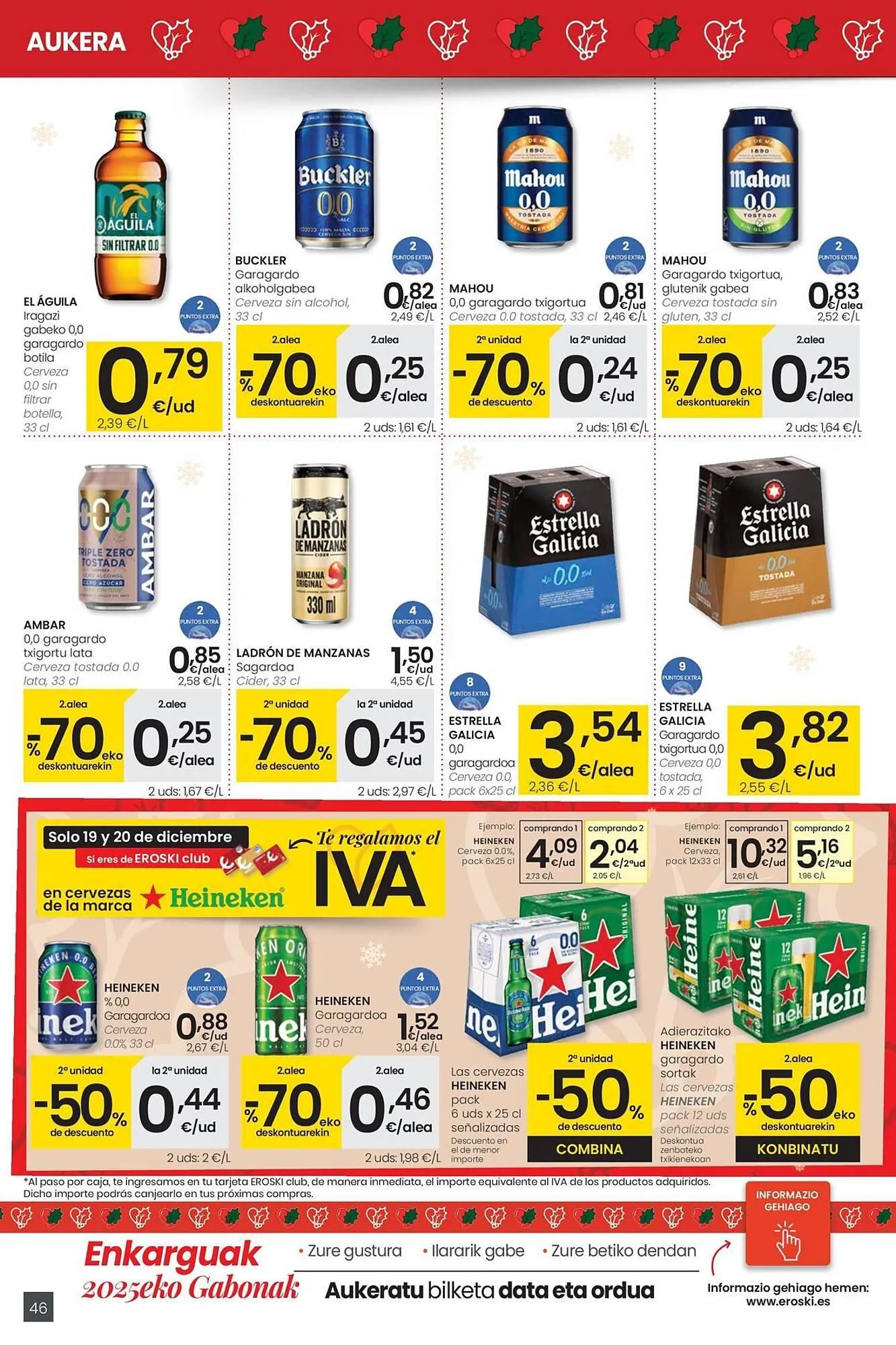 Catálogo de Folleto Eroski 18 de diciembre al 31 de diciembre 2025 - Página 46