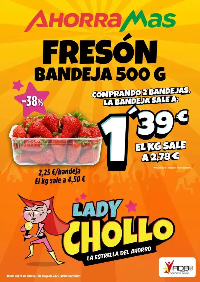 Catálogo de Lady Chollo, la estrella del ahorro 24 de abril al 30 de abril 2025 - Página 1