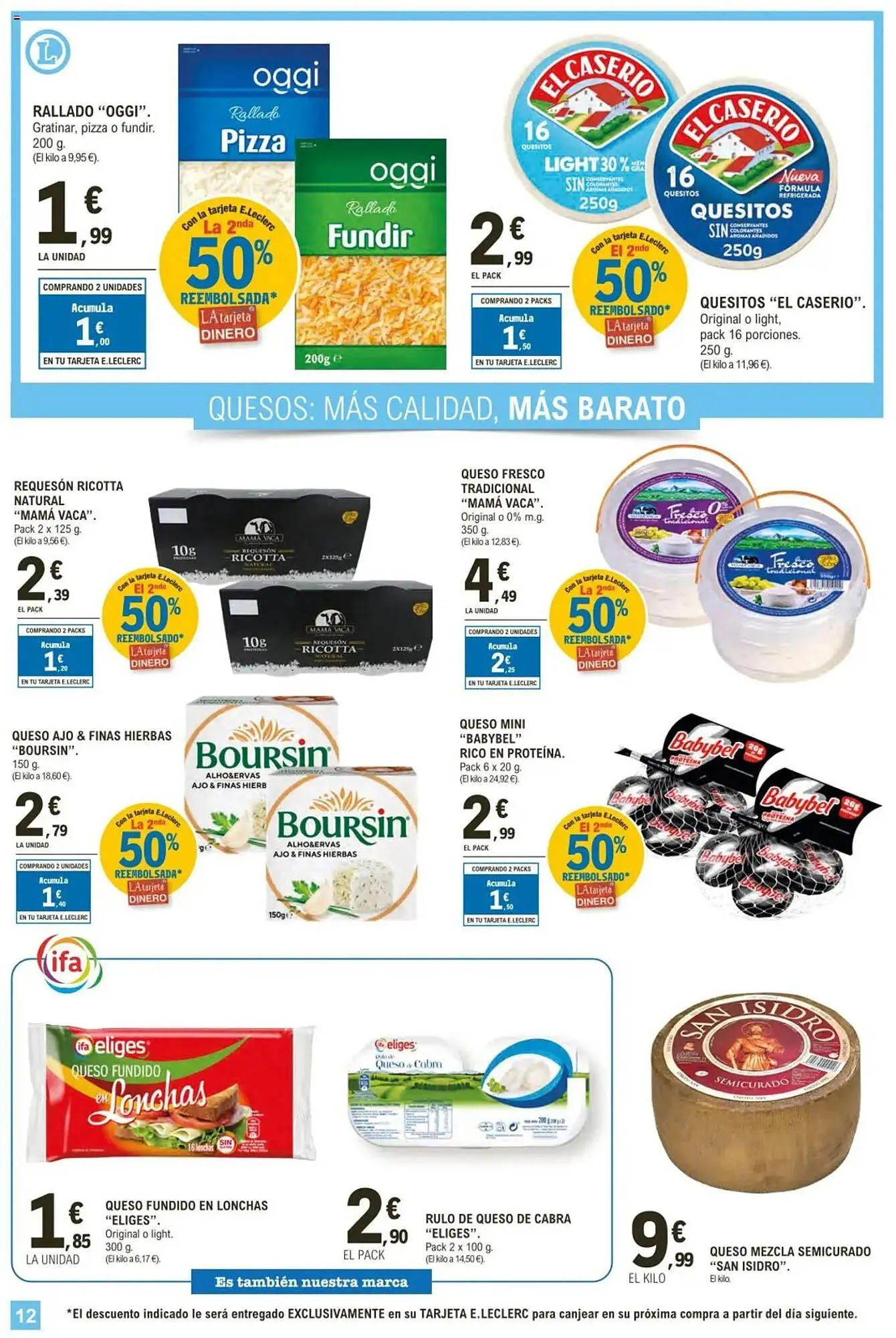 Catálogo de Folleto E.Leclerc 2 de julio al 13 de julio 2025 - Página 12