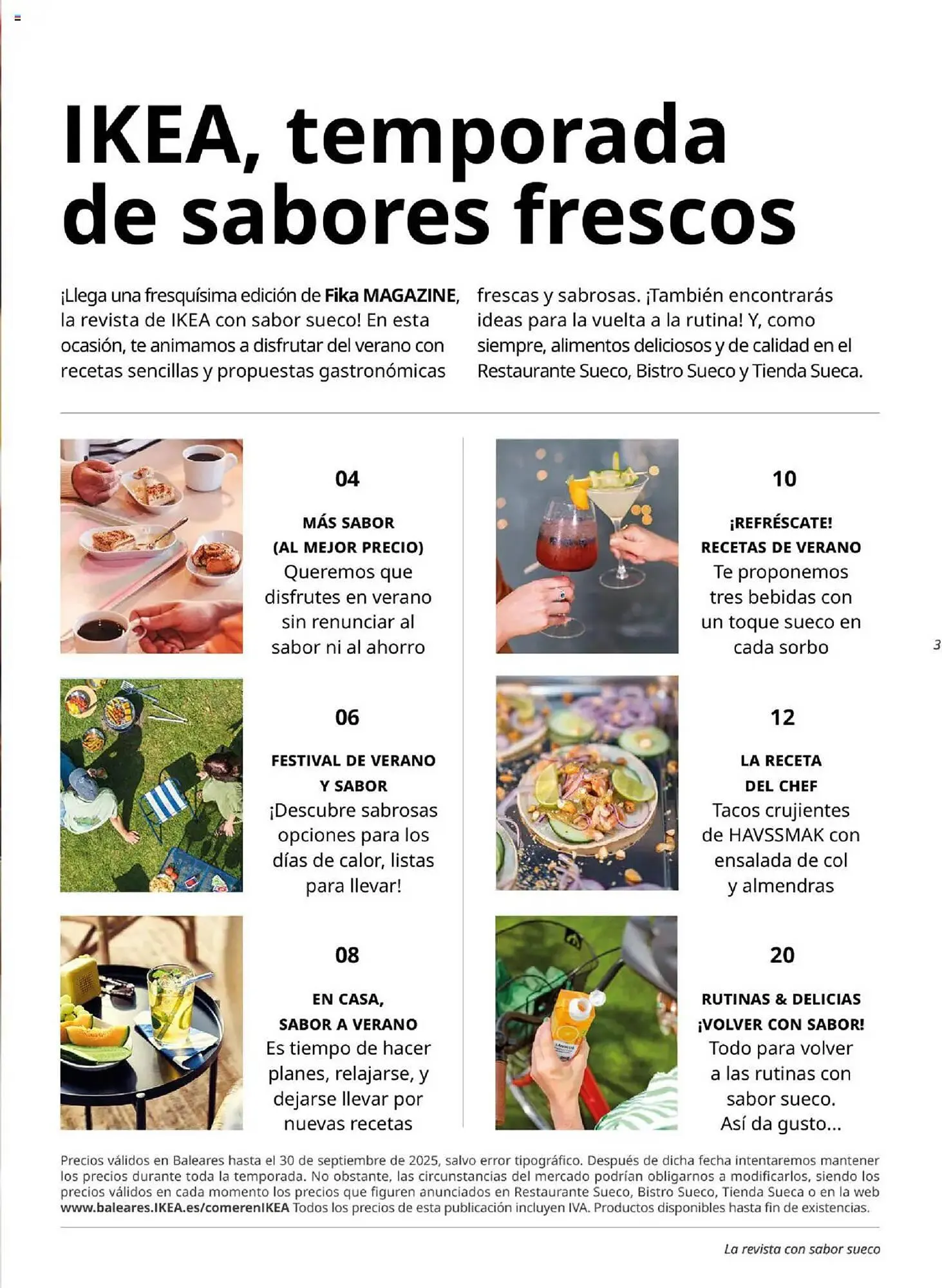 Catálogo de Folleto IKEA 1 de julio al 30 de septiembre 2025 - Página 3