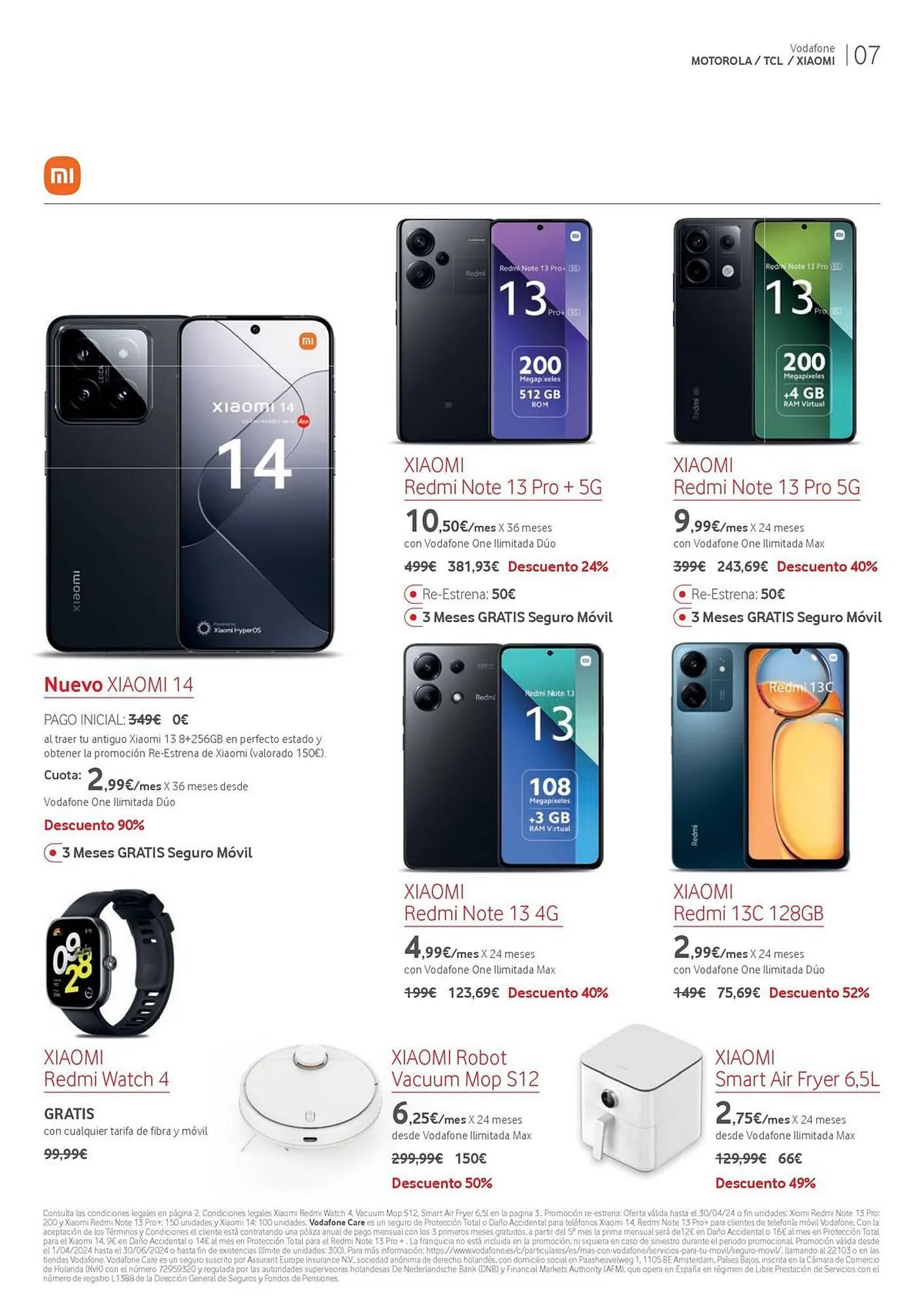 Catálogo de Folleto Vodafone 17 de abril al 31 de mayo 2024 - Página 7