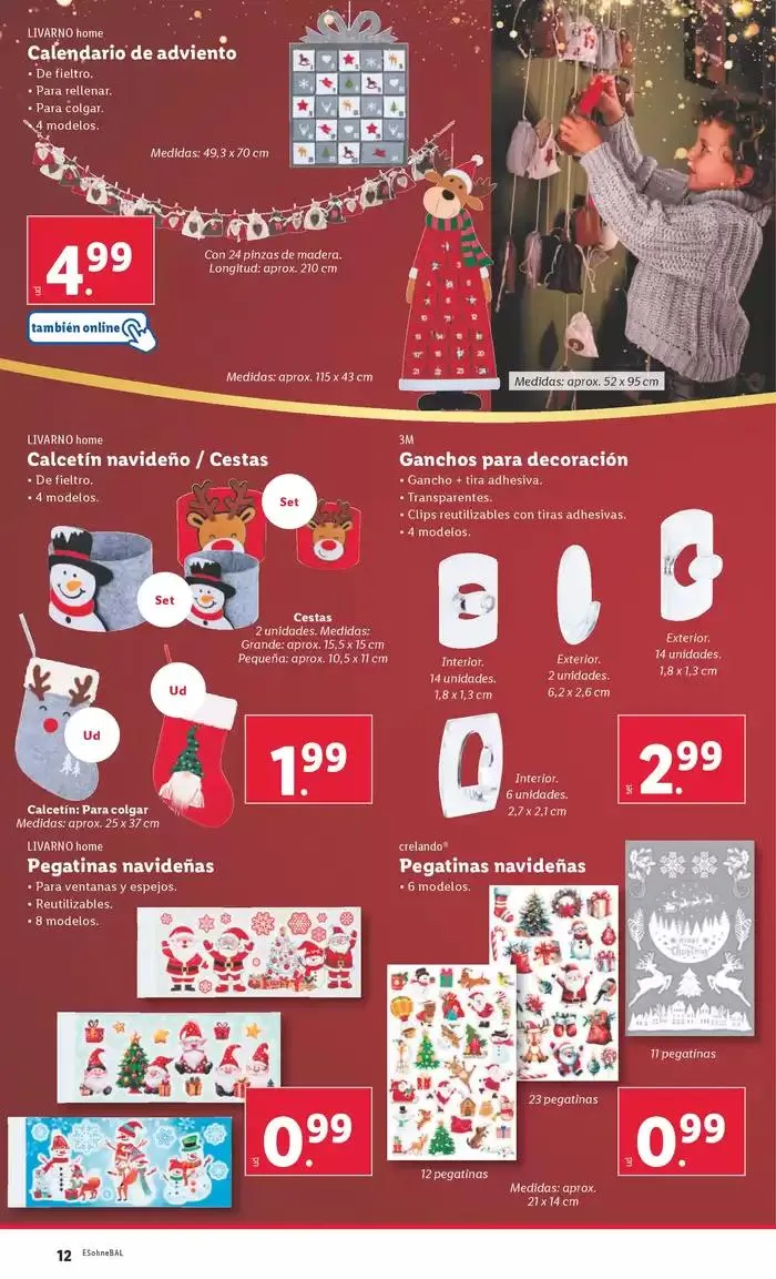 Catálogo de ¡Bazar Lidl! 4 de noviembre al 10 de noviembre 2024 - Página 14