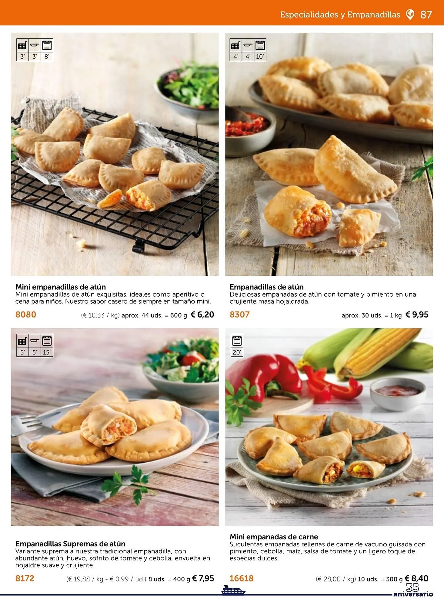 Catálogo de Folleto Bofrost 3 de marzo al 31 de agosto 2025 - Página 87