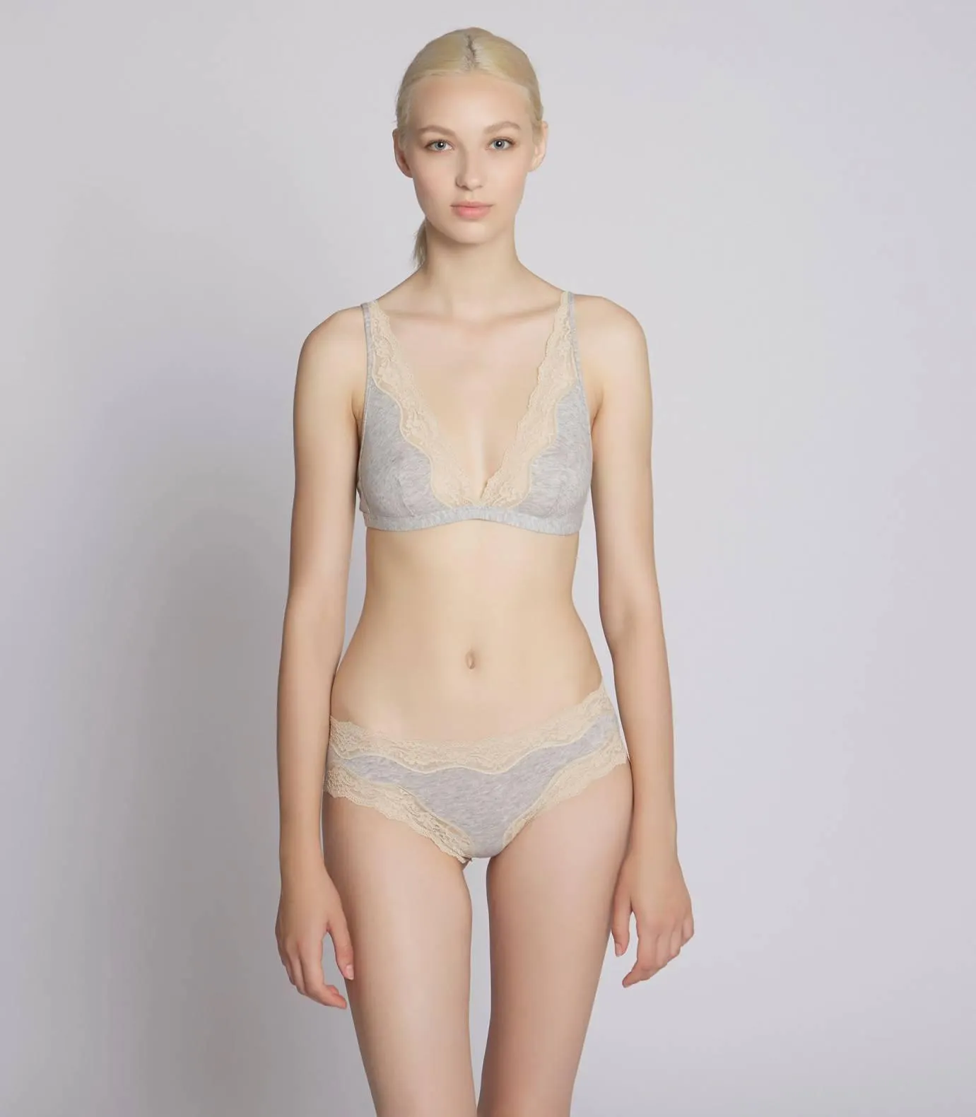 Sujetador Halter Algodón