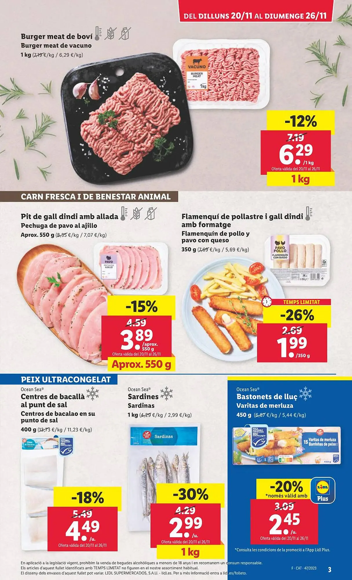 Catálogo de Folleto Lidl 20 de noviembre al 26 de noviembre 2023 - Página 3