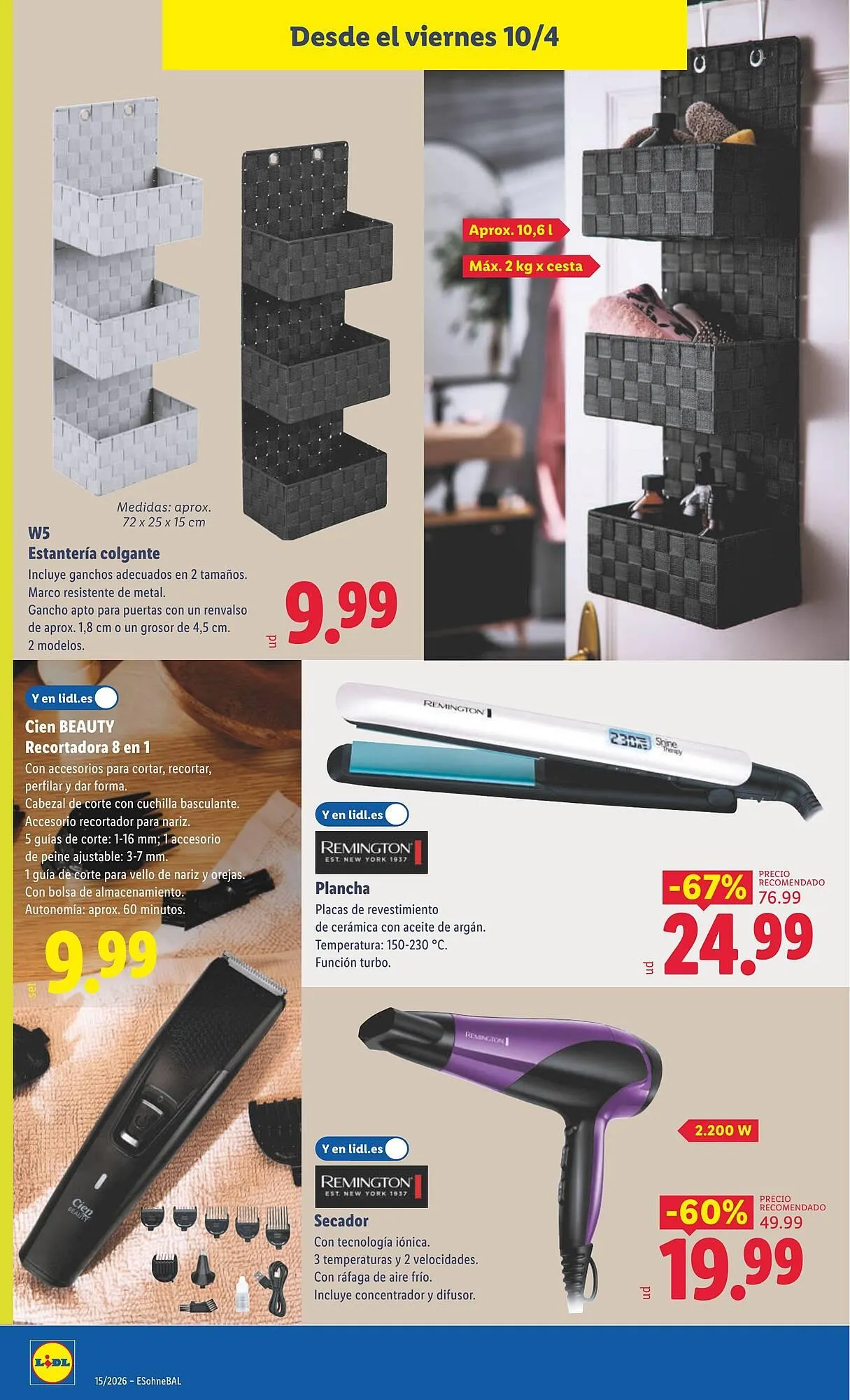 Catálogo de Catálogo Lidl 6 de abril al 12 de abril 2026 - Página 14