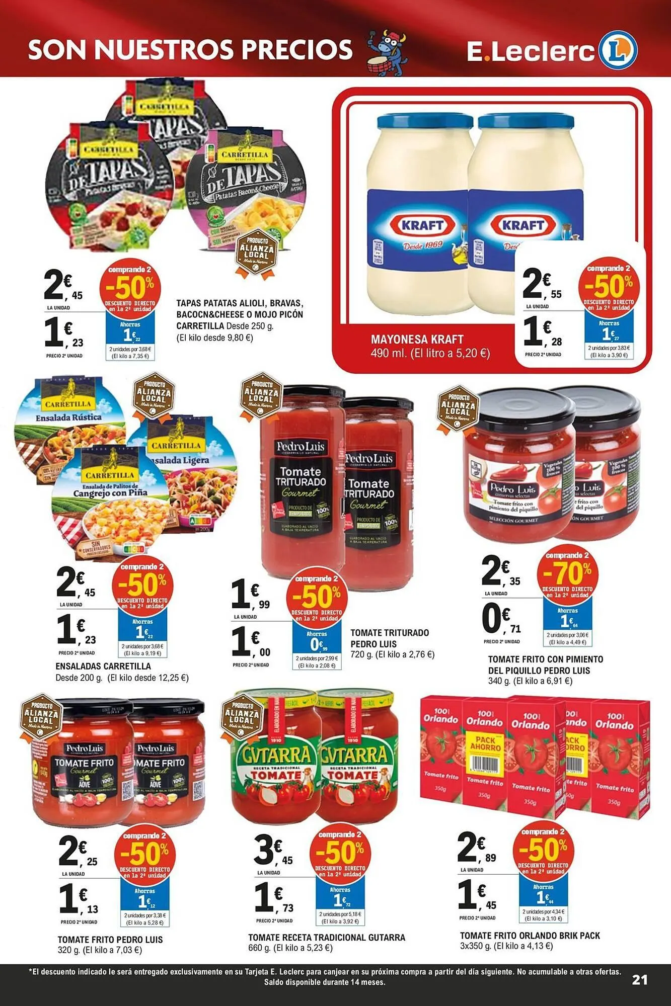 Catálogo de Folleto E.Leclerc 18 de junio al 12 de julio 2025 - Página 21