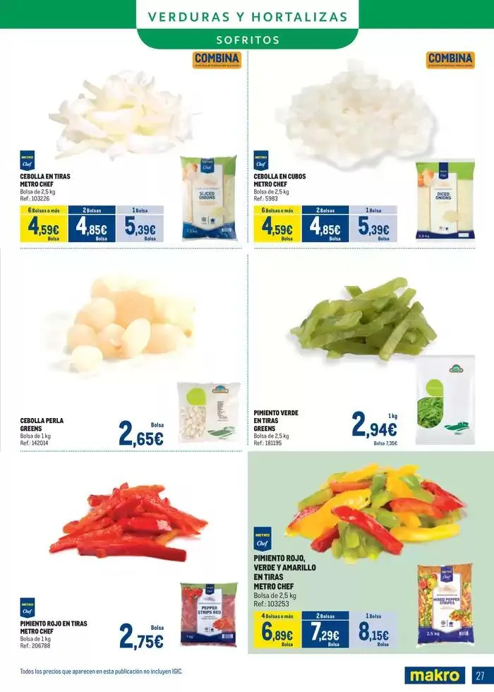 Catálogo de Especial Congelados Canarias 5 de mayo al 1 de junio 2025 - Página 27