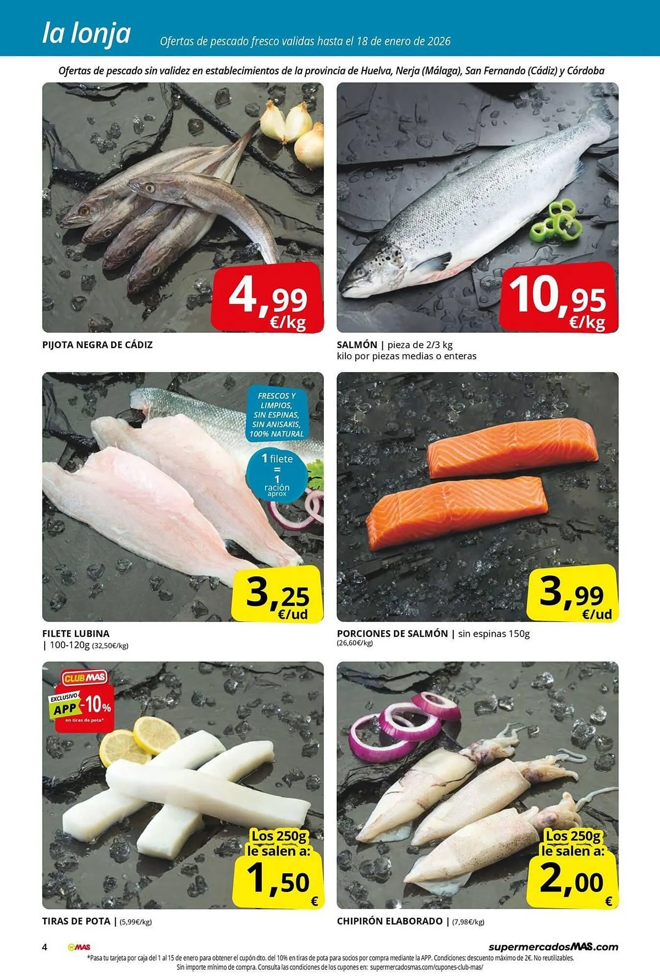 Catálogo de Folleto Supermercados MAS 8 de enero al 29 de enero 2026 - Página 4