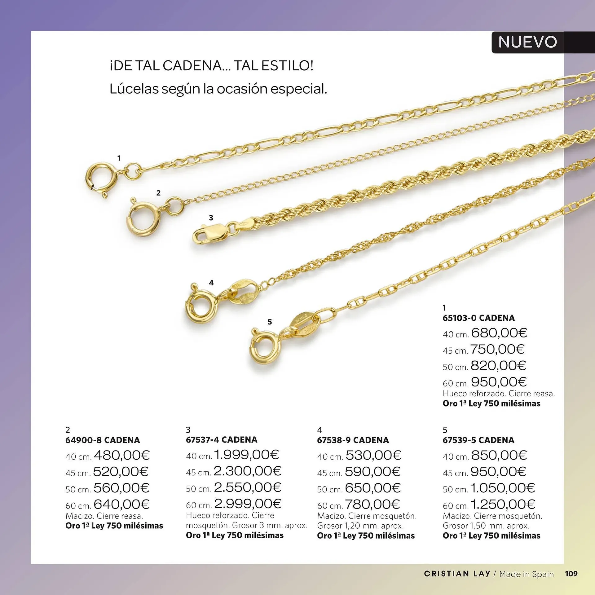 Catálogo de Folleto Cristian Lay 14 de abril al 31 de agosto 2025 - Página 109