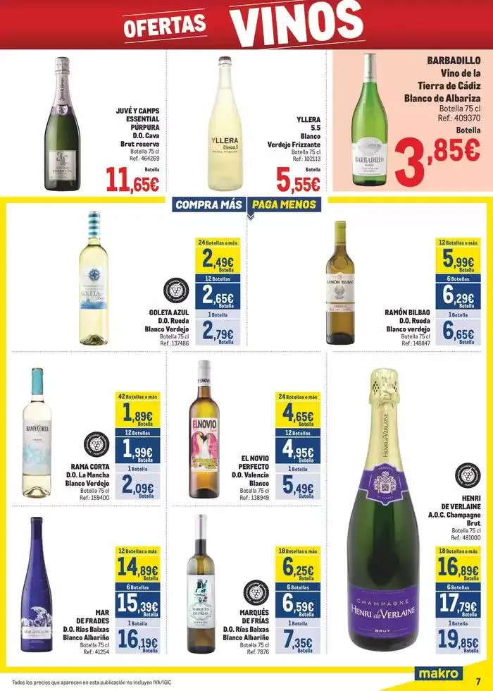 Catálogo de Makro Precios Canarias 5 de mayo al 1 de junio 2025 - Página 7