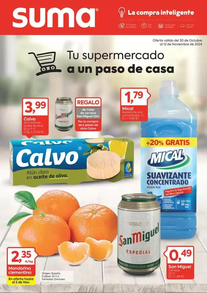 Catálogo de Oferta válida del 30 de Octubre al 12 de Noviembre de 2024 31 de octubre al 12 de noviembre 2024 - Página 1