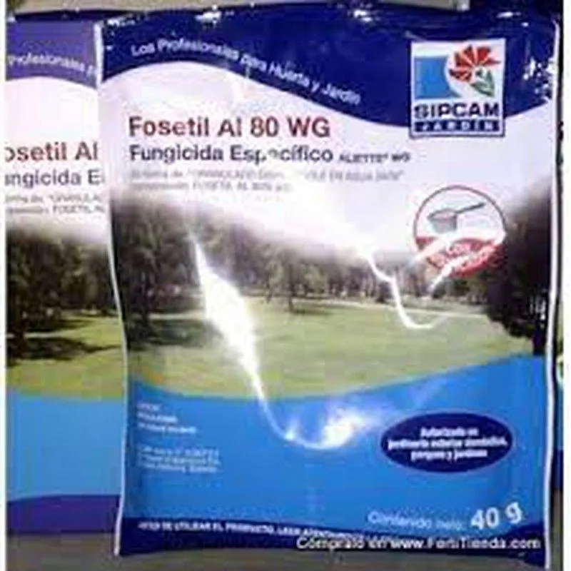 Antimildium Fosetil AL 80WP en sobres de 40gr y 500gr