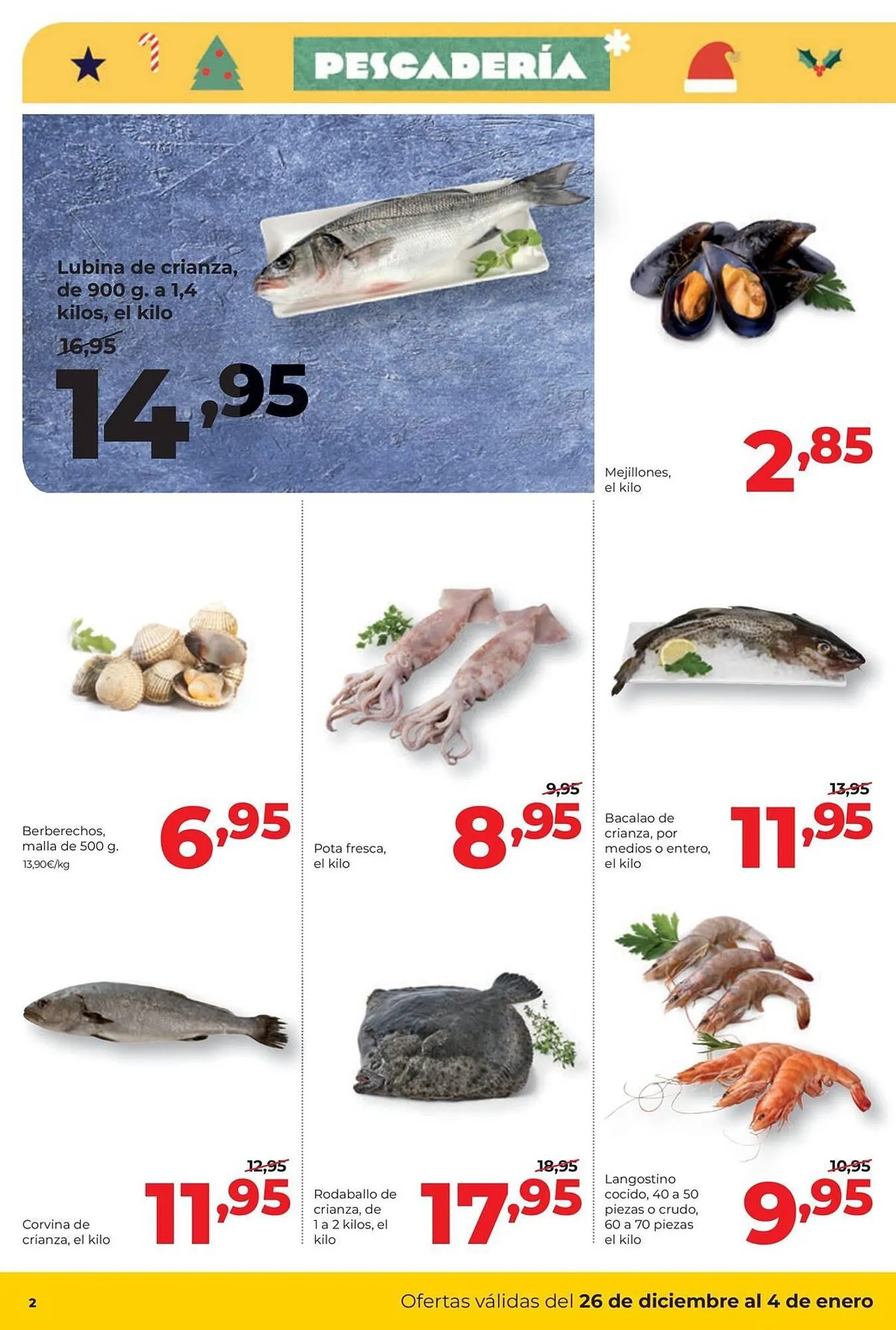 Catálogo de Folleto Alimerka 26 de diciembre al 4 de enero 2026 - Página 2