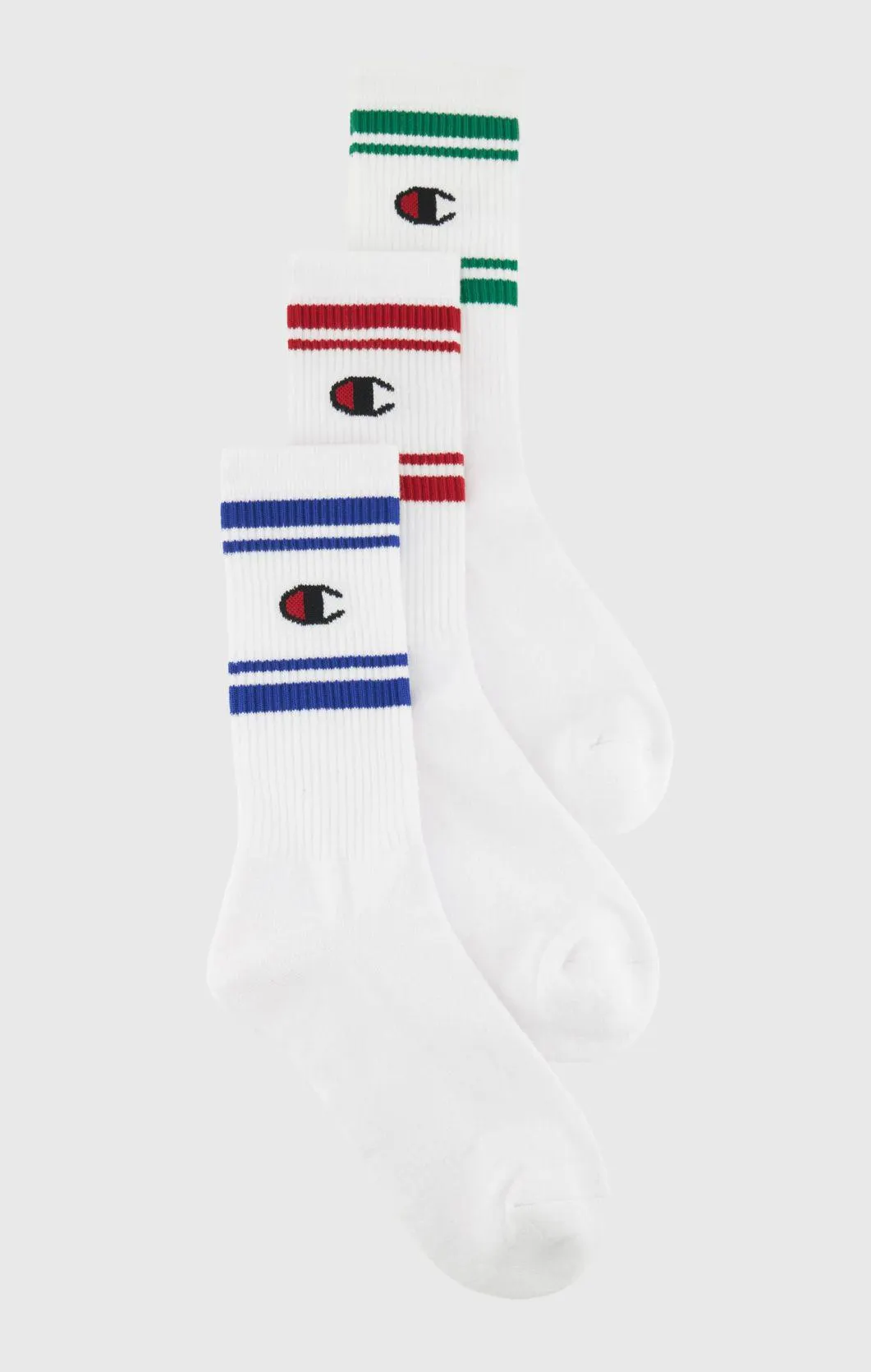 Paquete de tres pares de calcetines medianos