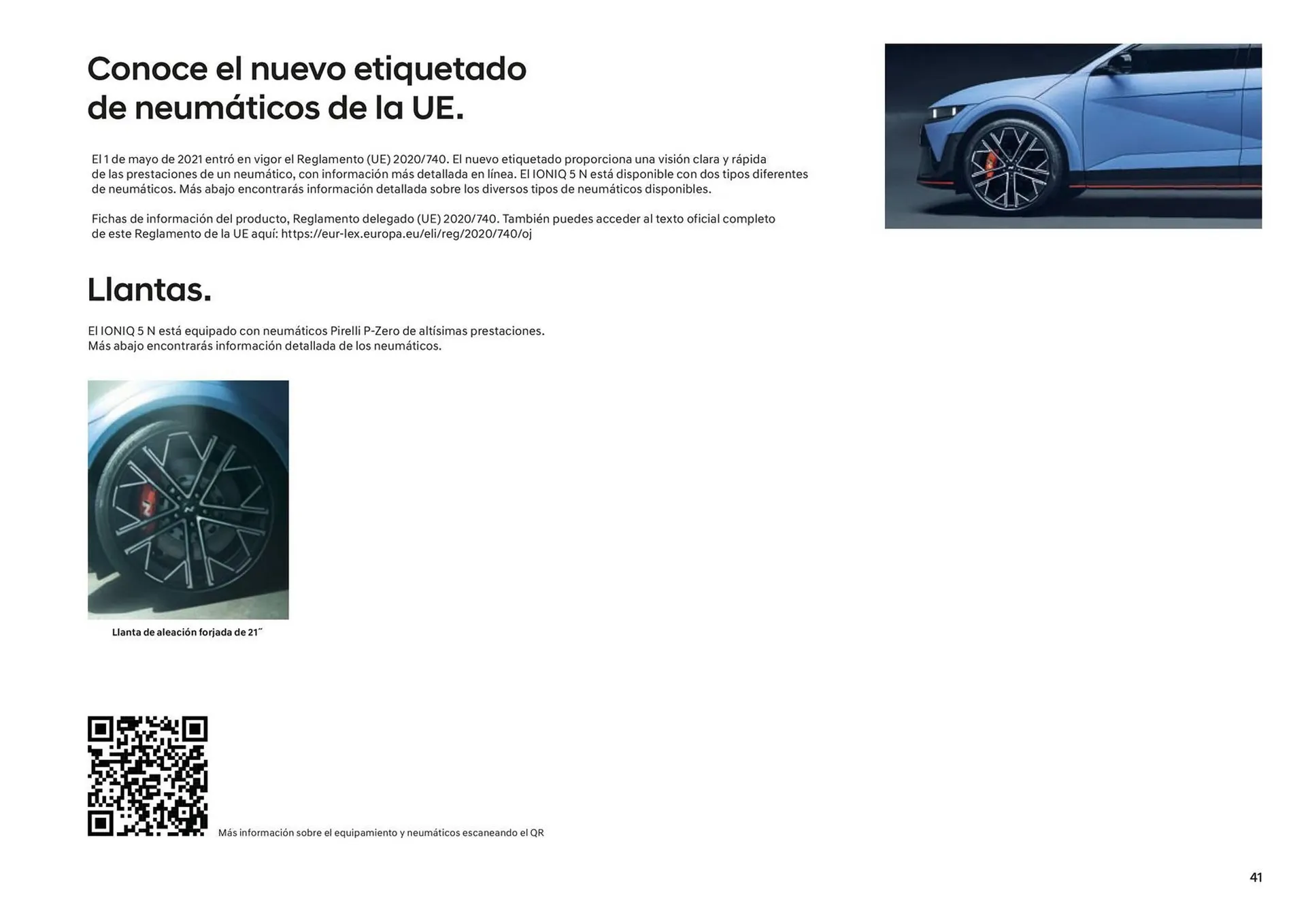 Catálogo de Folleto Hyundai IONIQ 5 N 25 de junio al 25 de junio 2025 - Página 41
