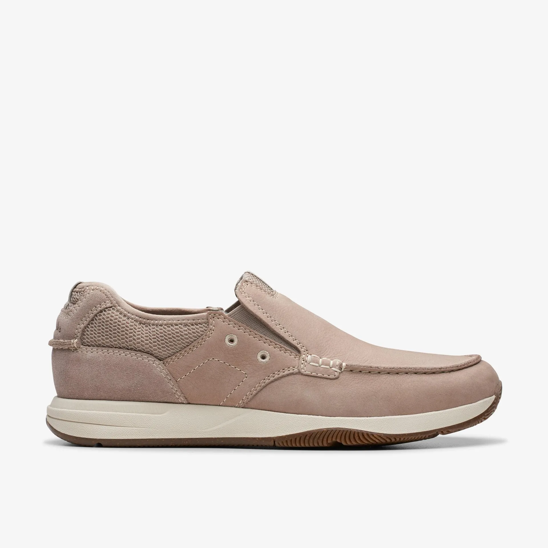 Sailview Step Nubuck gris claro